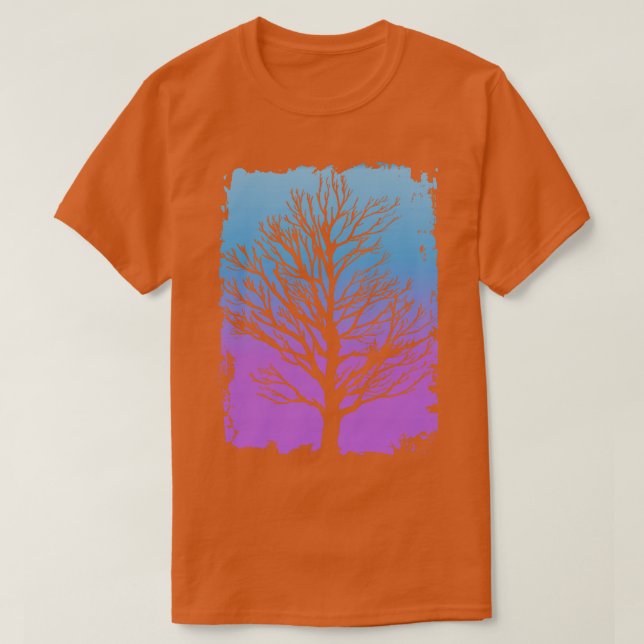 Camiseta Nevoeiro matinal (Frente do Design)