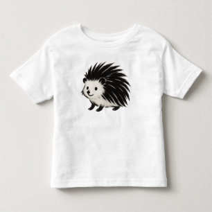 Camiseta Nevoeiro minimalista - Design de animal de tinta p