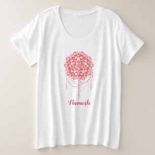 Camiseta New Age mandala namaste yoga