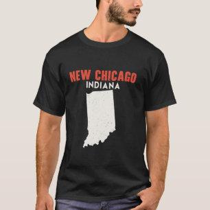 Camiseta New Chicago Indiana State America Viagem Índia
