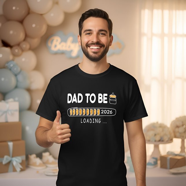 Camiseta New Dad Est. 2026 Shirt: Father-To-Be  (Criador carregado)