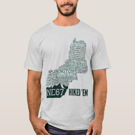 Camiseta New England 67 Camisa-T De Caminho