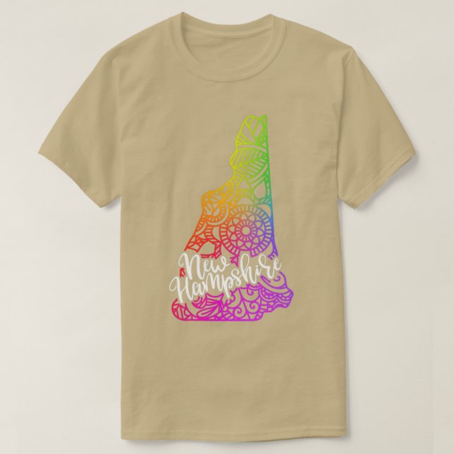 Camiseta New Hampshire16 (Frente do Design)
