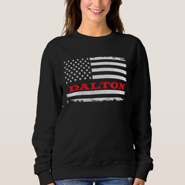 Camiseta New Hampshire American Flag Dalton Usa Patriotic S (Frente)