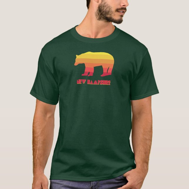 Camiseta New Hampshire Bear (Frente)
