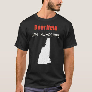 Camiseta New Hampshire EUA State America Viagem Deerfield