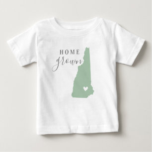 Camiseta New Hampshire Home Grown   Estado das Cores Editáv