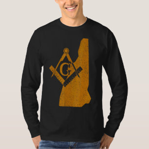 Camiseta New Hampshire Masons Grand Lodge Freemason Padre