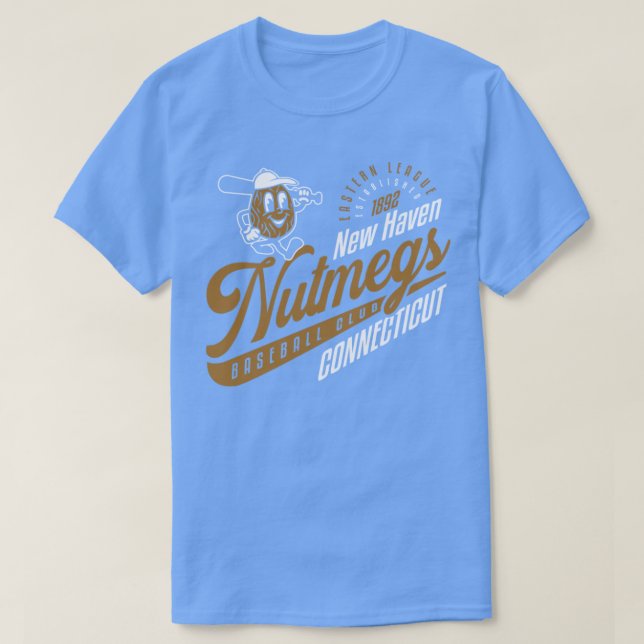 Camiseta New Haven Nutmegs (Frente do Design)
