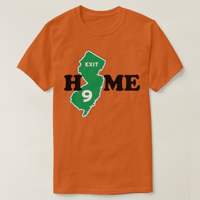 Camiseta New Jersey Exit 9 Home (Frente do Design)