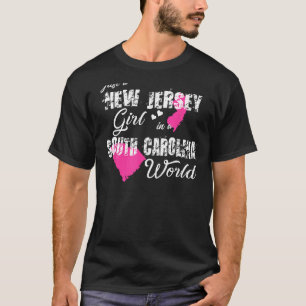 Camiseta New Jersey Shirts é apenas uma rapariga de Nova Je