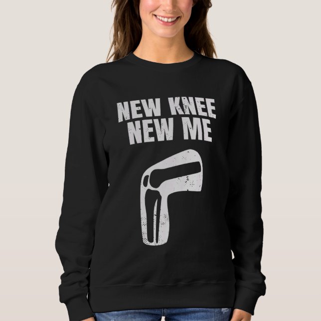 Camiseta New Knee New Me Knee Replacement Arthroplasty Knee (Frente)