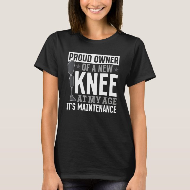 Camiseta New Knee Surgery Recovery Get Well (Frente)
