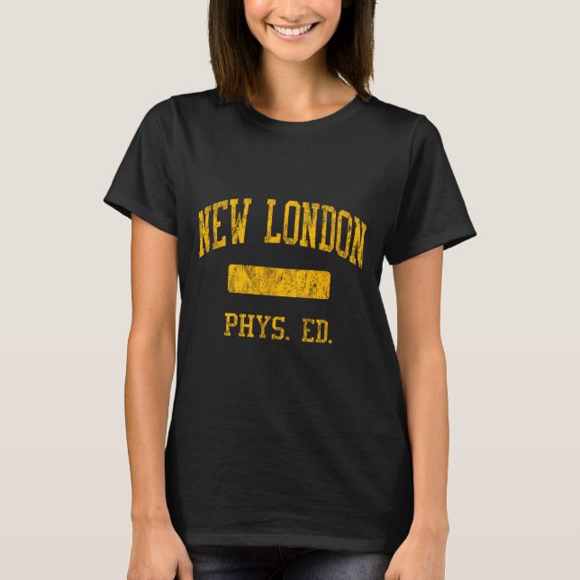 Camiseta New London High School Hs New London Ct Phys Ed  (Frente)