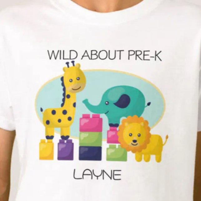 Camiseta New Low Price! Cute, PERSONALIZED Pre-K (Criador carregado)