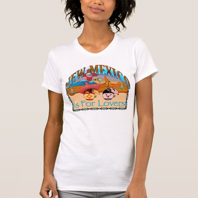 Camiseta New mexico é para amantes (Frente)