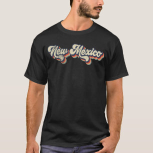 Camiseta New Mexico Home State USA 70s Vintage Retro Distre