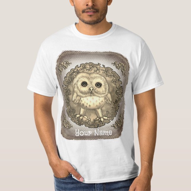 Camiseta New Moon Baby Owl (Frente)