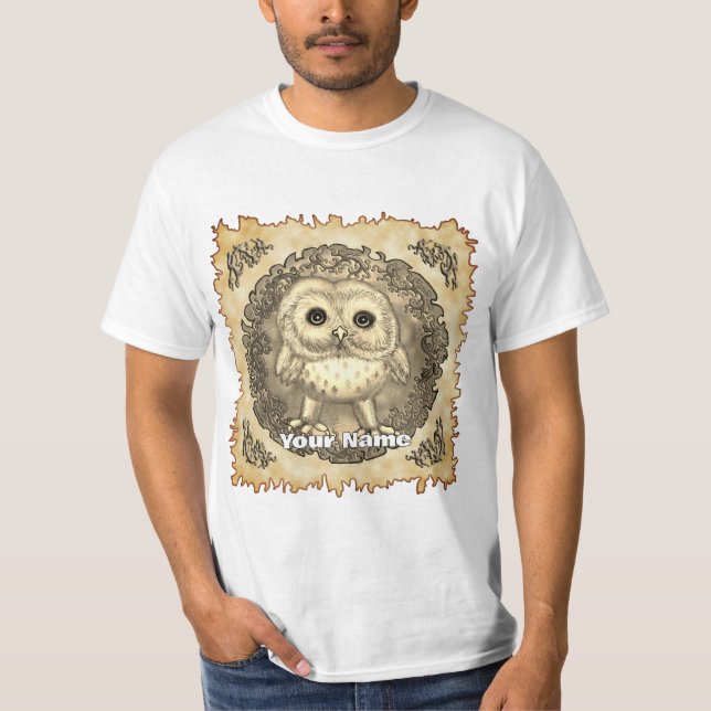Camiseta New Moon Baby Owl (Frente)