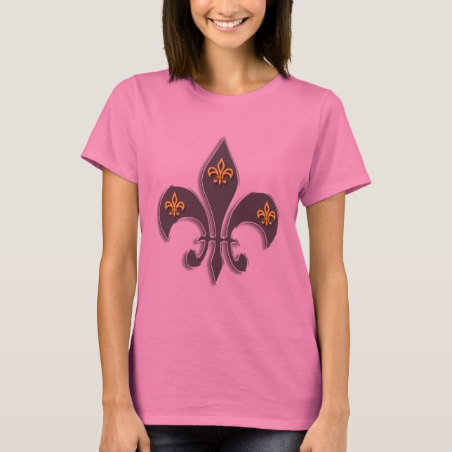 Camiseta New Orleans Fleur de lis (Frente)