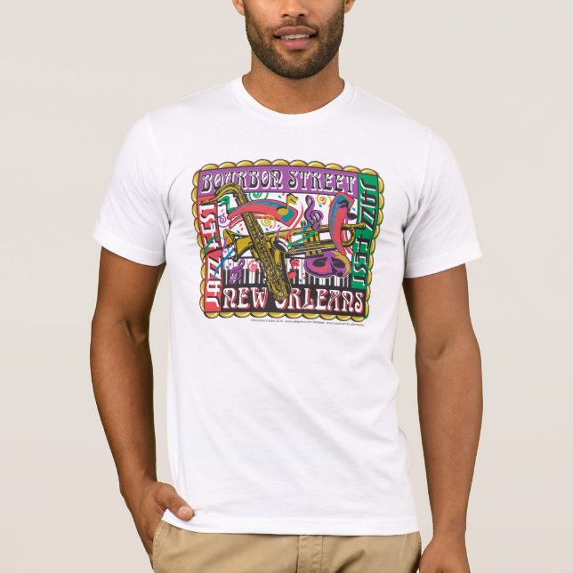 Camiseta New Orleans Mardi Gras (Frente)