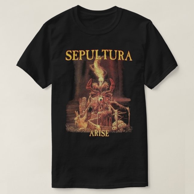 Camiseta new perfect disegns sepultura    (Frente do Design)