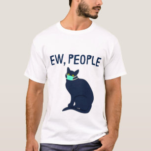 Camiseta New pessoas cat em quarentena em 2020, presente de