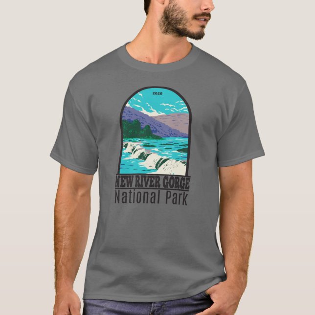 Camiseta New River Gorge National Park West Virginia (Frente)