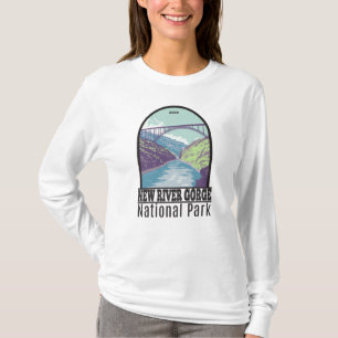 Camiseta New River Gorge National Park West Virginia Bridge