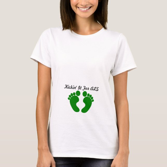 Camiseta *NEW* Walk to Derrote ALS Maternity Shirt 2017 (Frente)