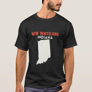 Camiseta New Whiteland Indiana State America Viagem Ind