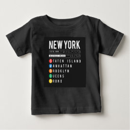 Camiseta New York 5 Boroughs
