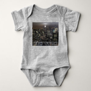 Camiseta New York Baby Creeper New York Souvenir Baby Gifts