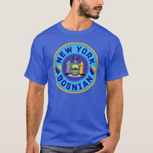 Camiseta New York Bosnian American