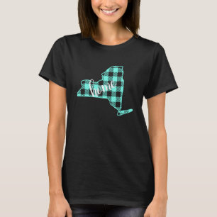 Camiseta New York Buffalo Home State Country USA Teal
