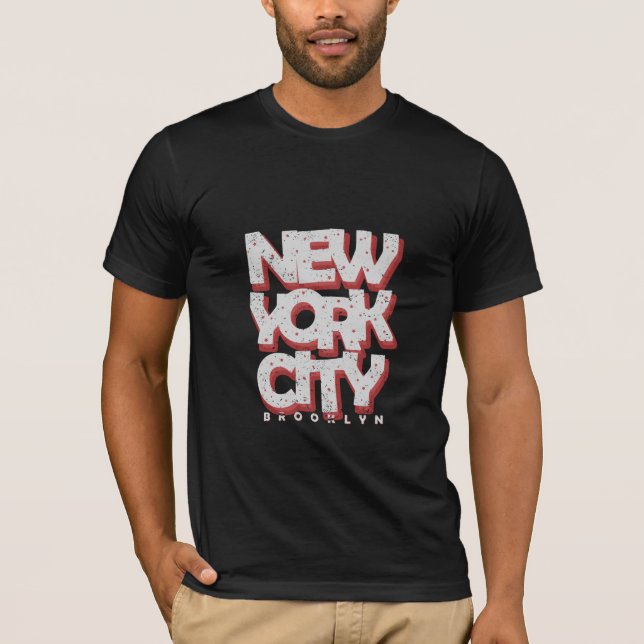 Camiseta new york city  (Frente)