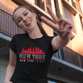 Camiseta New York City Beautiful Skyline