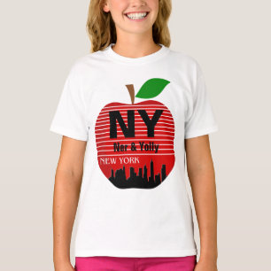Camiseta New York Custom Names The Big Apple