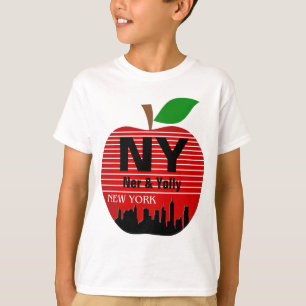 Camiseta New York Custom Names The Big Apple