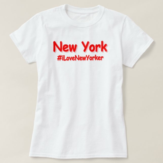 Camiseta "New York" Cute Design. Buy Now (Frente do Design)