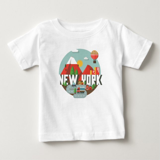 Camiseta New York no design (Frente)