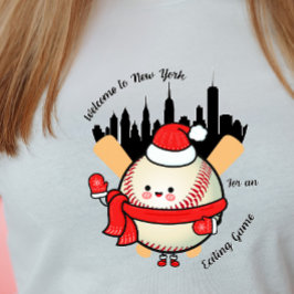 Camiseta "New York Skyline Baseball Game