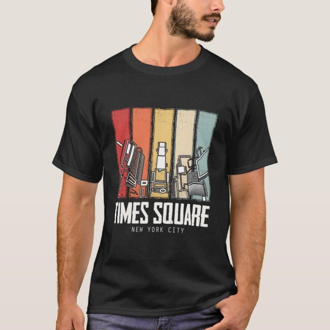 Camiseta New York Times Square Ny Hike Travel Tourist (Frente)