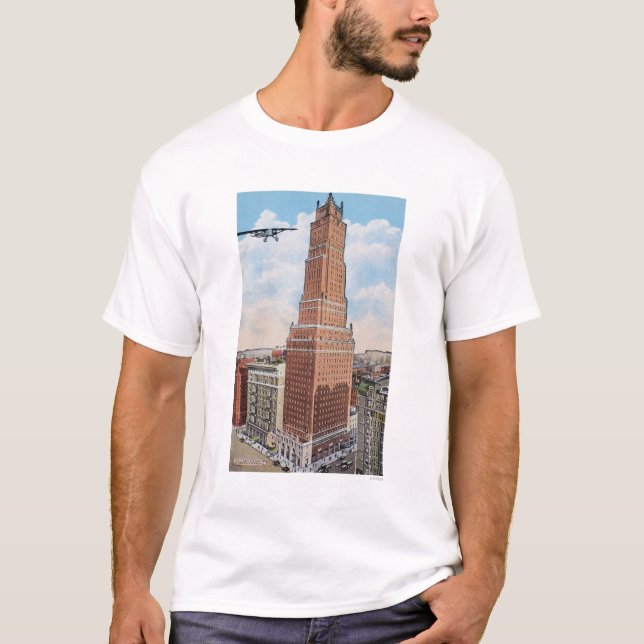 Camiseta New York: Torre de Ritz (Frente)