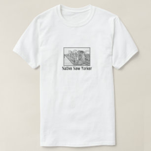 Camiseta New Yorker (Edição de Metrô) Um MisterP Shirt