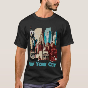Camiseta New Yorker Pride New Landmarks Nyc New York