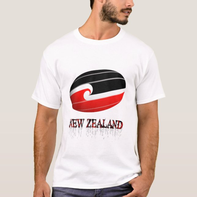 Camiseta new zealand (Frente)