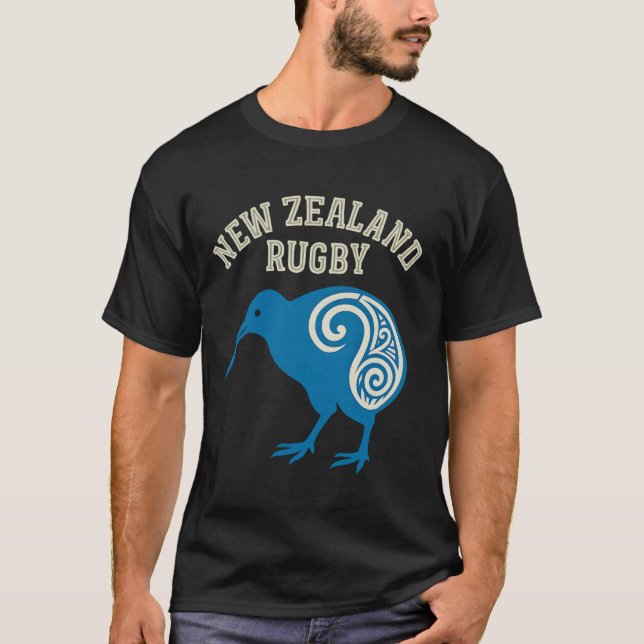 Camiseta New Zealand Rugby Kiwi (Frente)