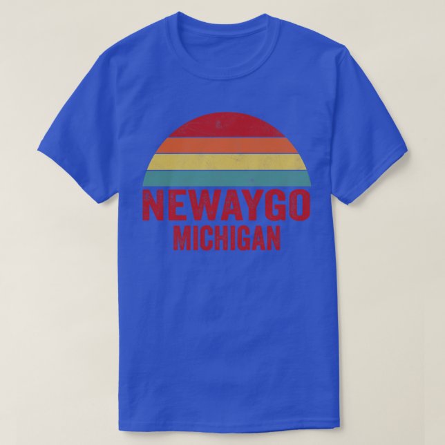 Camiseta Newaygo Michigan (Frente do Design)