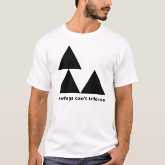 Camiseta Newfags não pode Triforce!